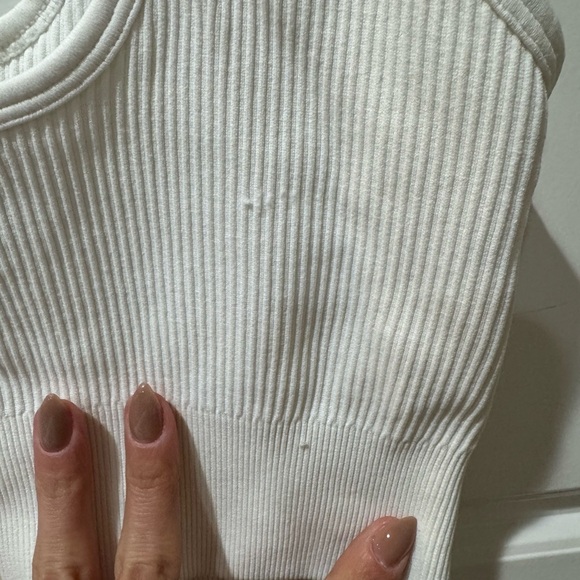 Born Primitive White Ribbed Bra - Picture 2 of 3